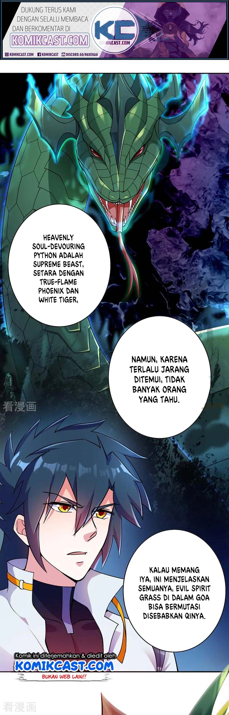 Spirit Sword Sovereign Chapter 318 Bahasa Indonesia